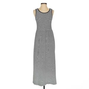 Lark & Grey Sleeveless Navy Striped Mini Dress